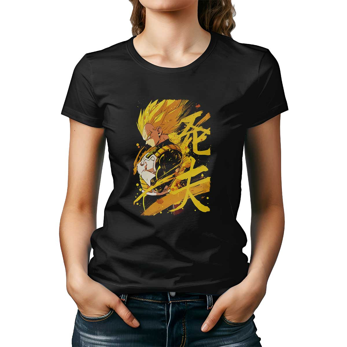 poleras-vegeta-dragon-ball-impacto-visual-con-aura-dorada-y-brillante-en-acuarelas-
