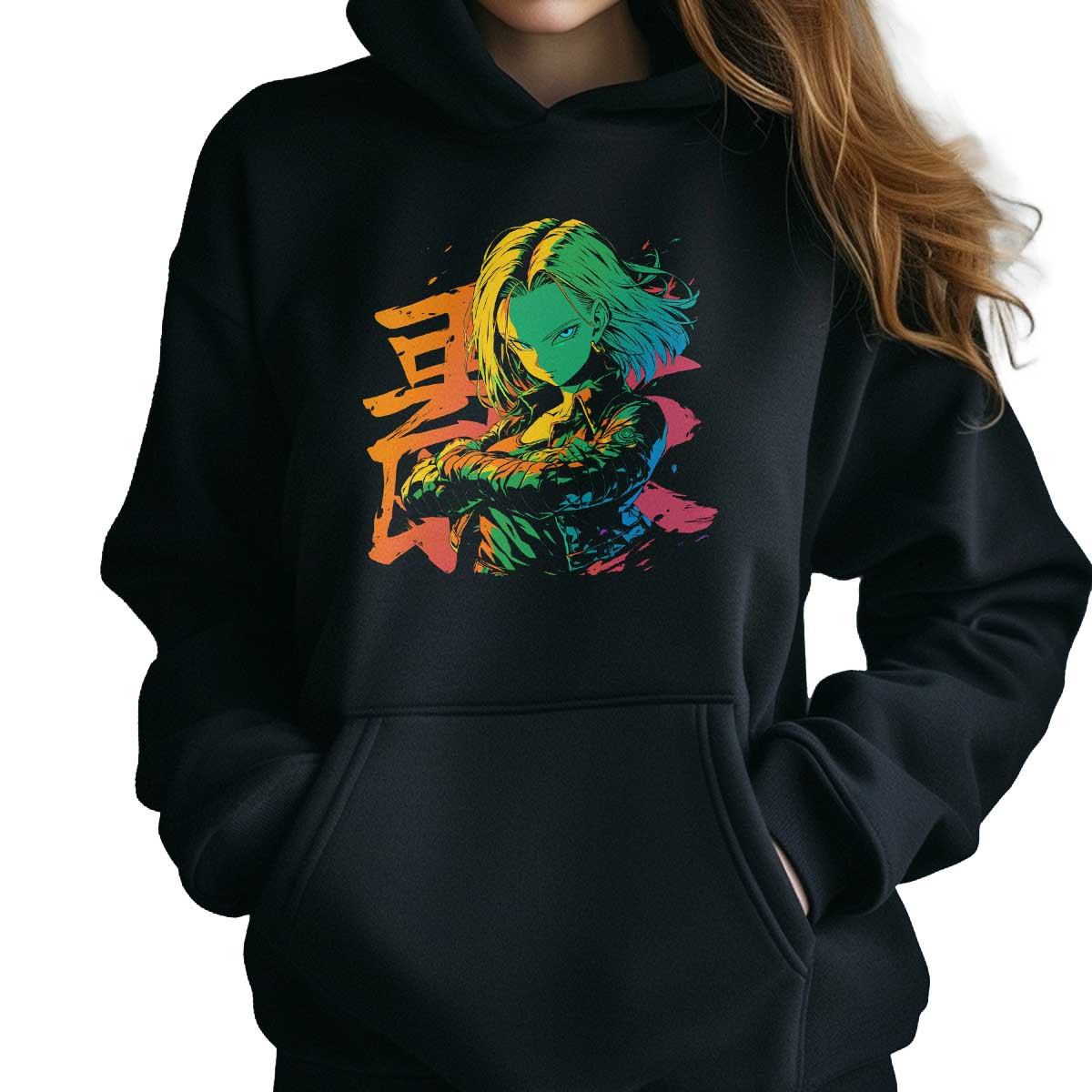 poleron-anime-estampada-android-18-tinta-l-quida-en-croma-y-helecho