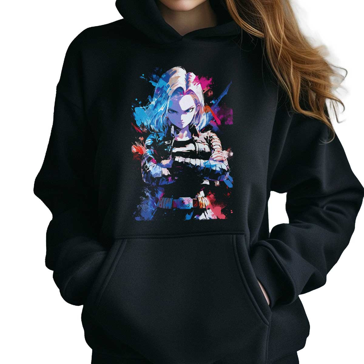 poleron-anime-mujer-android-18-dragon-ball-13