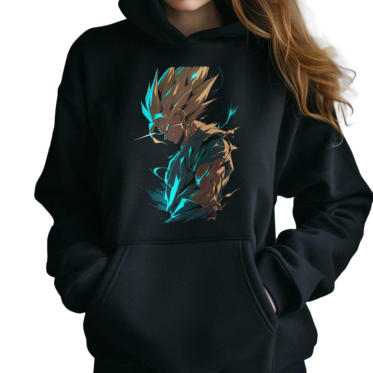 poleron-anime-mujer-vegetto-kaioken-en-tonos-tan-y-cyan