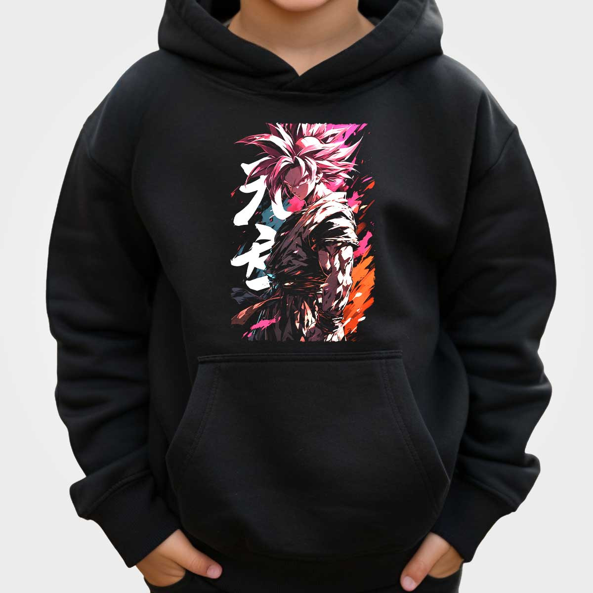 poleron-anime-ni-o-manga-corta-luminosidad-goku-en-batalla-con-aura-feroz-en-crom-tico-y-rosa-caluroso