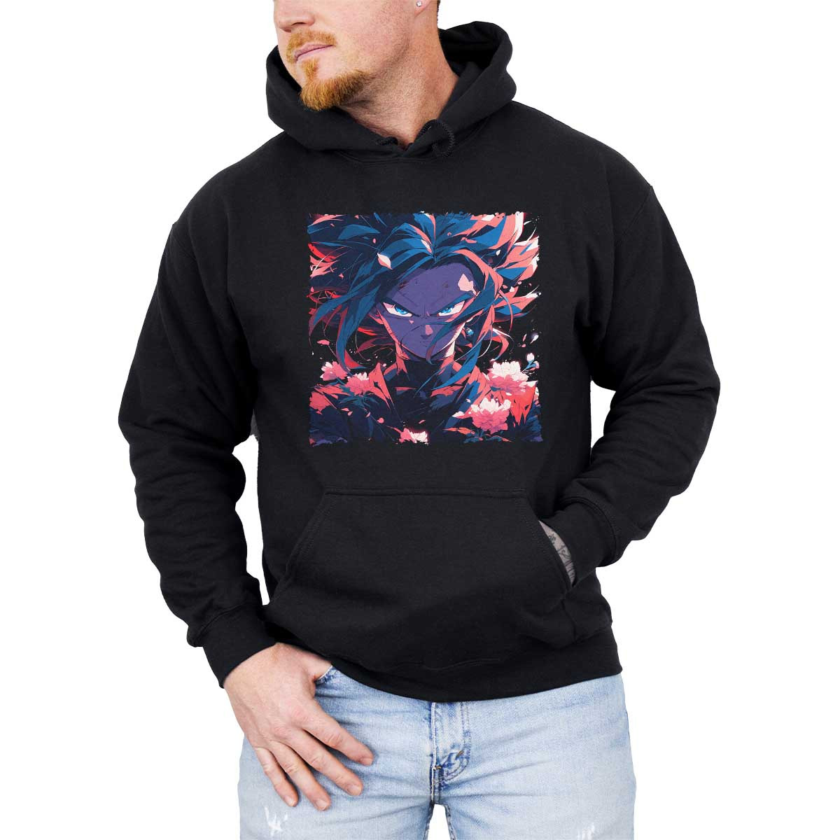polerones-anime-hombre-suave-estilo-goten-face-closeup-peony-y-azul-marino