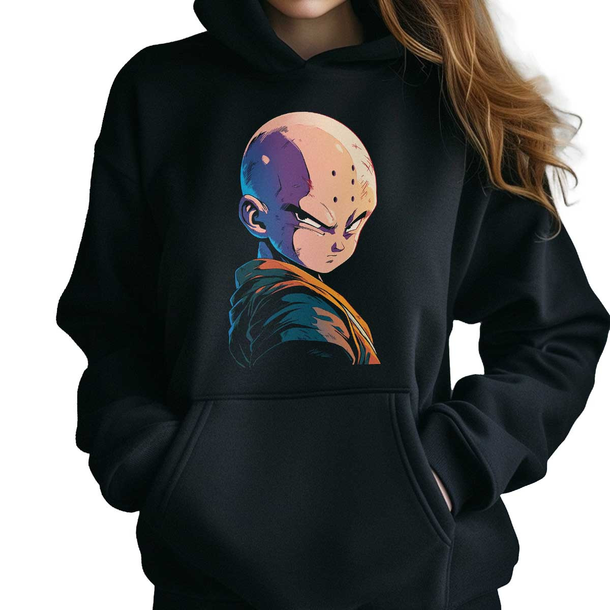 polerones-anime-mujer-krillin-en-chocolate-y-capri-face-closeup