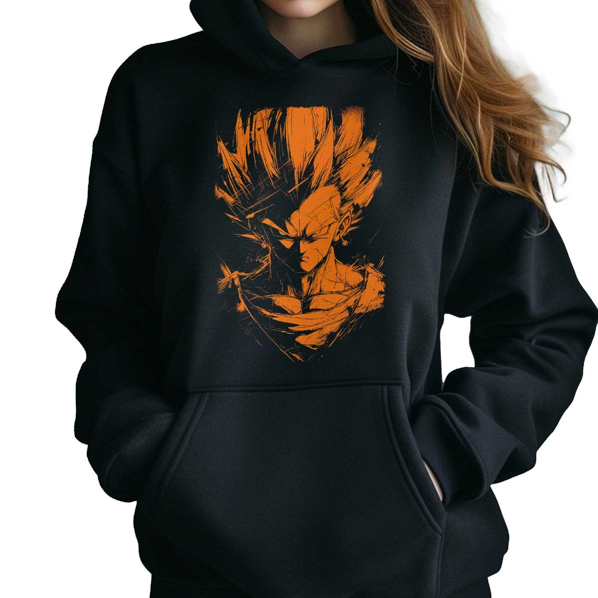 polerones-anime-mujer-vegetto-face-closeup-en-tiza-y-naranja-quemado-c-03