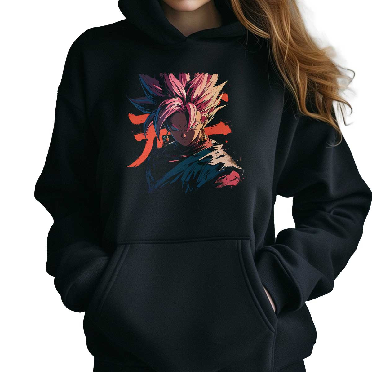 polerones-anime-mujer-vegito-ink-en-colores-cuervo-y-rosa